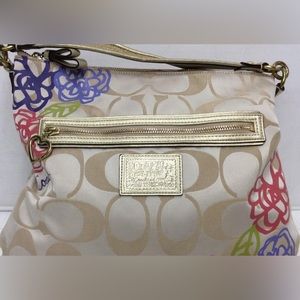 Coach poppy shoulder bag